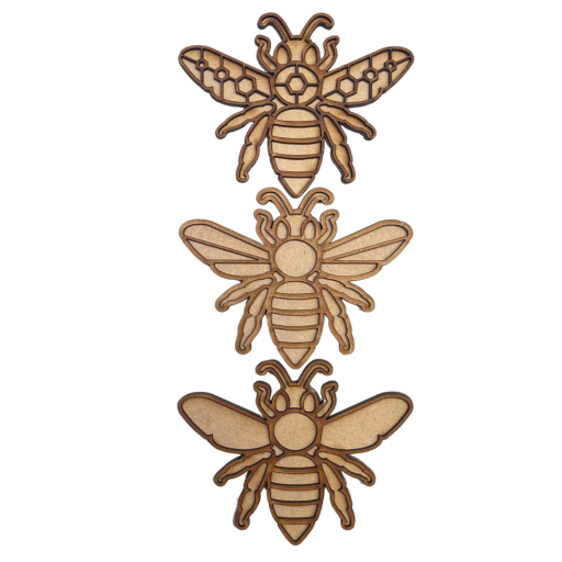 Woodology - Bees (Set of 3)